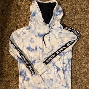 Hollister long sleeve tye dye shirt
